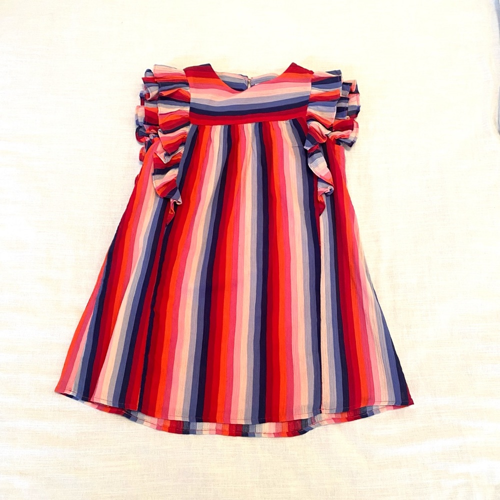 Crewcuts Colorful Striped Dress